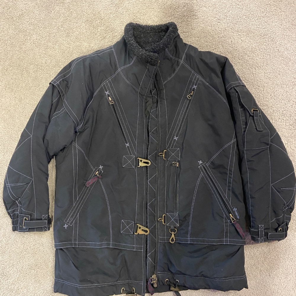 Black Snowboarding Jacket - image 3